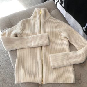 Tory Burch Full Zip Sweater